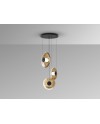 DIABOLO- LAMPARA 3L - NEGRO-AMBAR